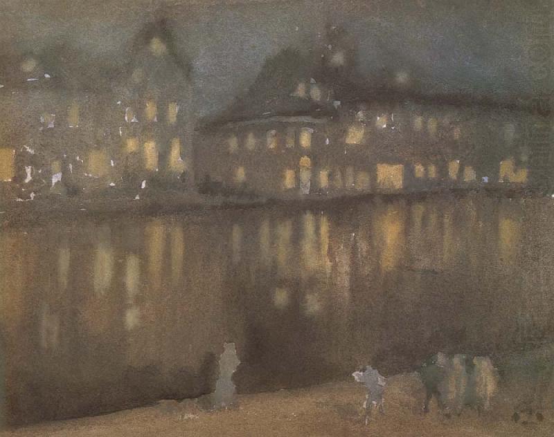 James Mcneill Whistler Grand Canal Amsterdam china oil painting image